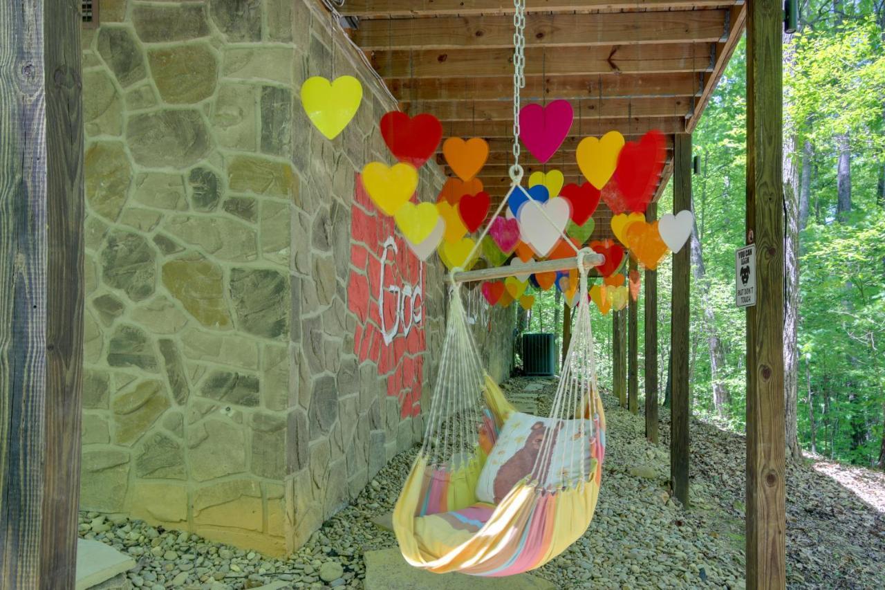 Gatlinburg Family Cabin With Private Hot Tub And Deck! 빌라 외부 사진